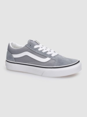 Vans old skool grey and blue sale